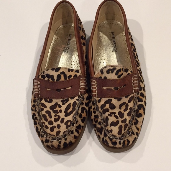 Sperry Shoes - Sperry Leopard Hayden Penny Loafers 🐆
